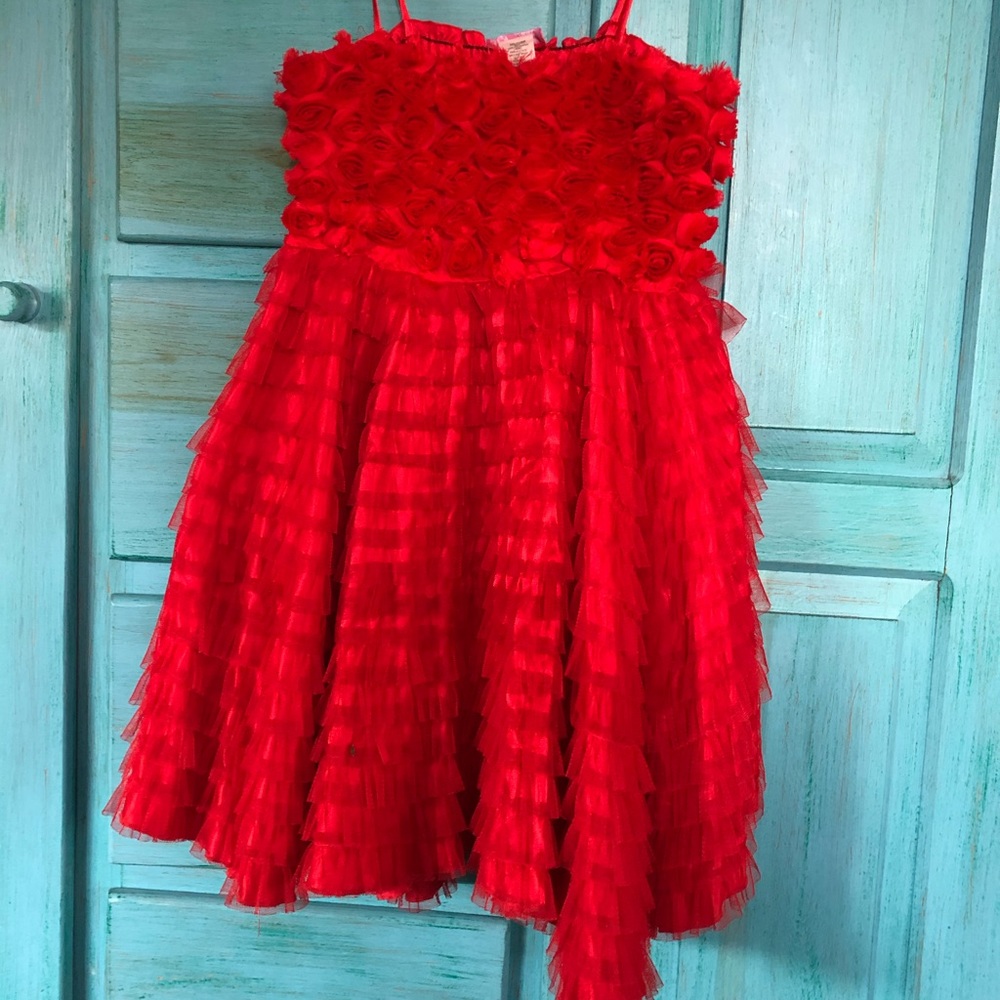 Le Pink Dress Girls Size 10